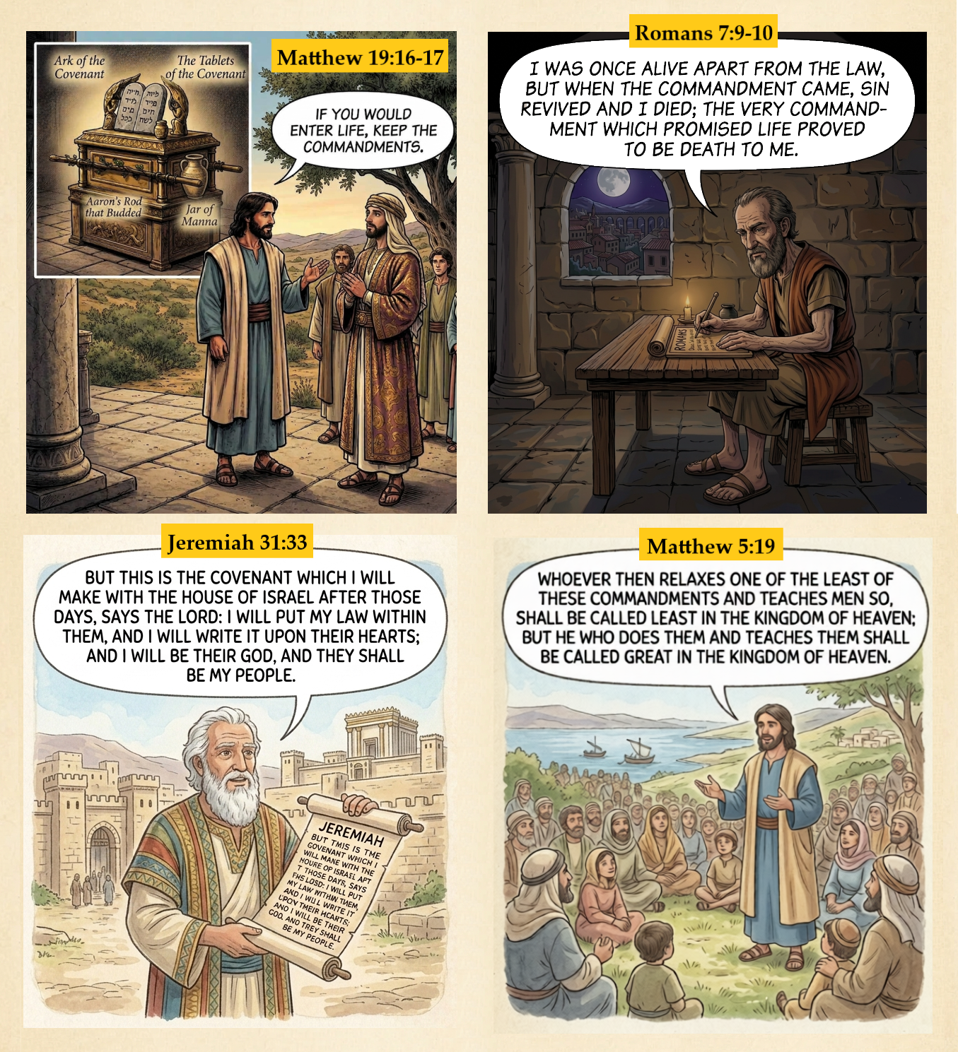 What Is the Relationship Between the Commandments and Life?