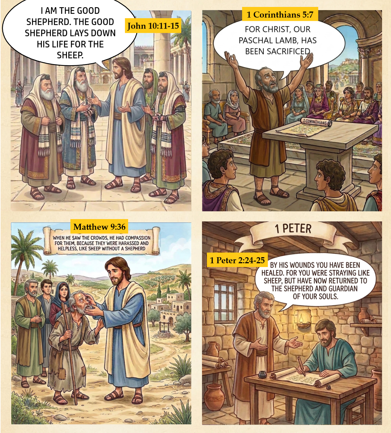 Sacrificial Lamb or Good Shepherd?